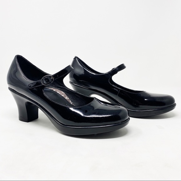 dansko black patent leather mary janes